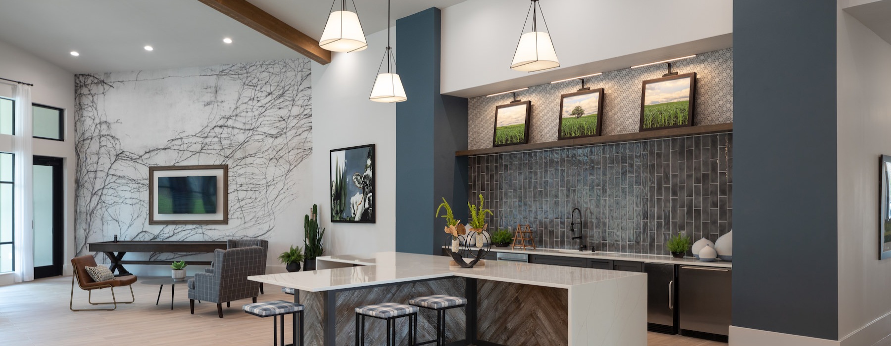 community kitchen a lounge