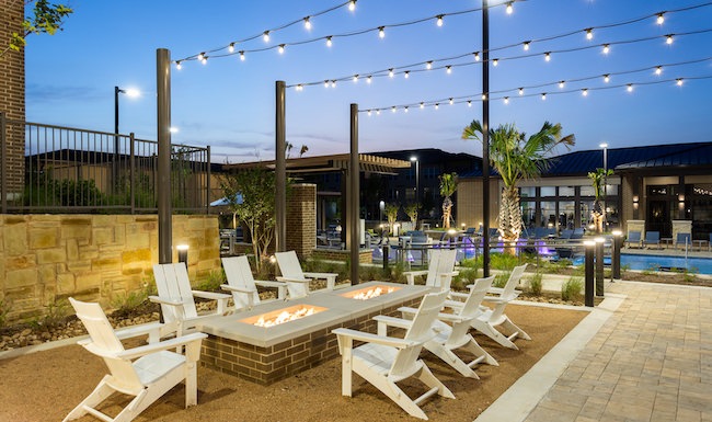 Surrounded by Serenity Outdoor Chairs and Lights